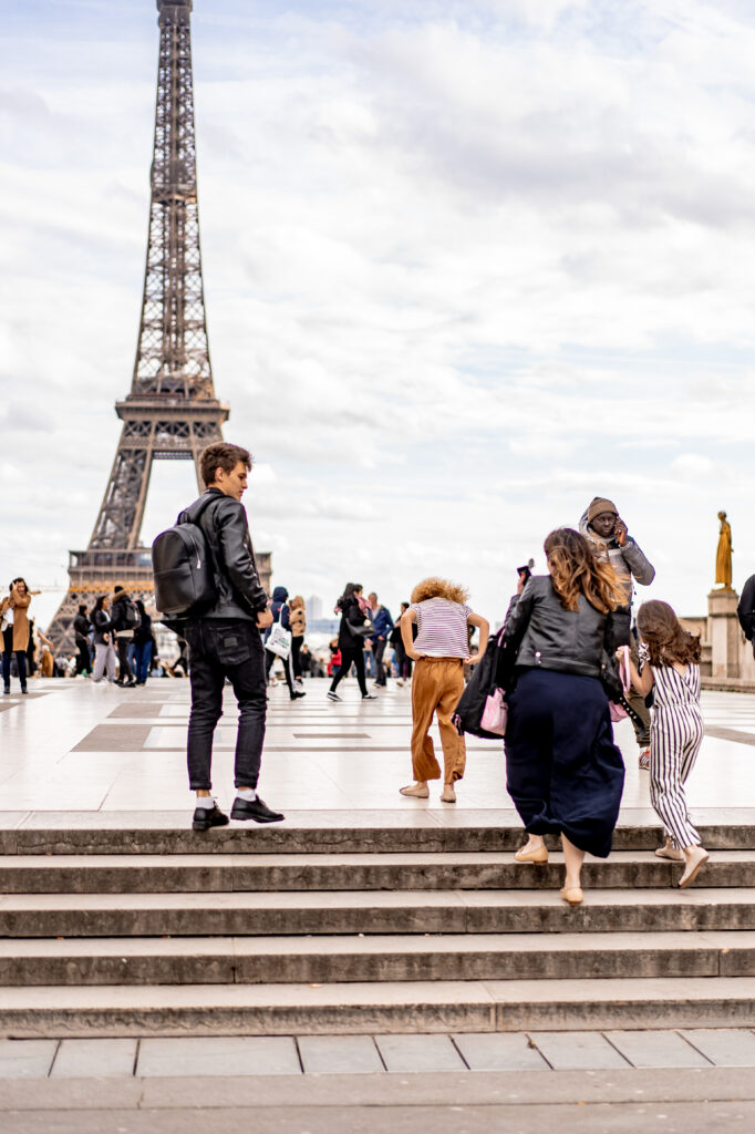 Famille Place Trocadéro à Paris